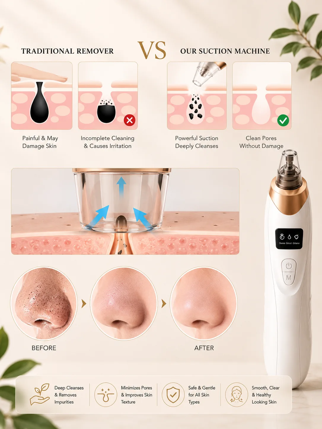 Multifunctional Facial Pore Cleaner & Blackhead Remover — image 4 of 4