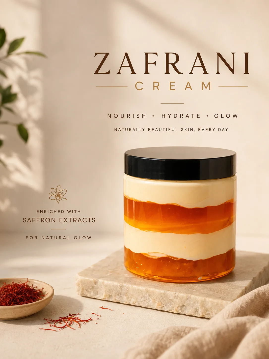 Zafrani Cream – Saffron Skincare Cream — image 1 of 4