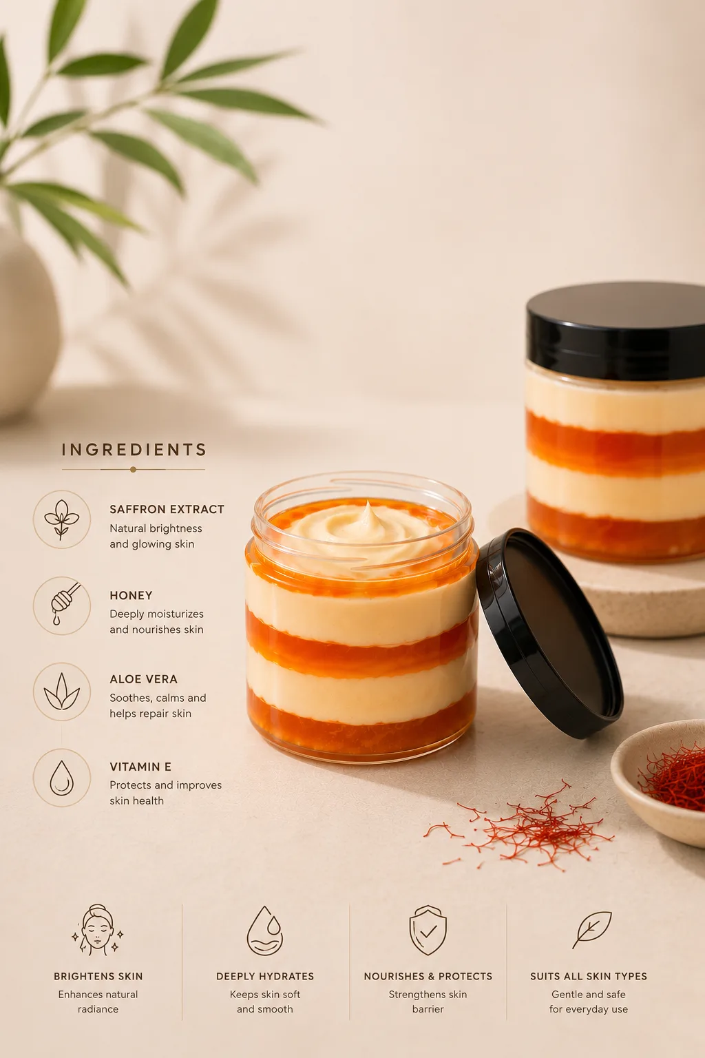 Zafrani Cream – Saffron Skincare Cream — image 3 of 4